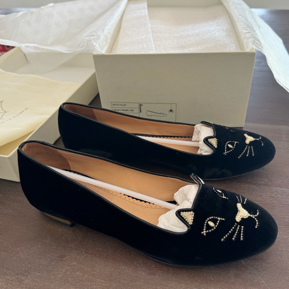 Charlotte Olympia Kitty Flats